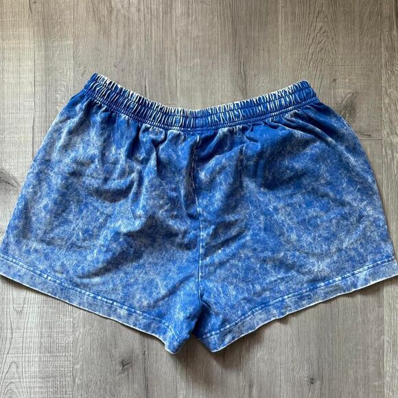 STAYCOOLNYC Blue Acid Wash Tie-Dye Men's XL Shorts 3" NWOT Urban Outfitters - Picture 7 of 8